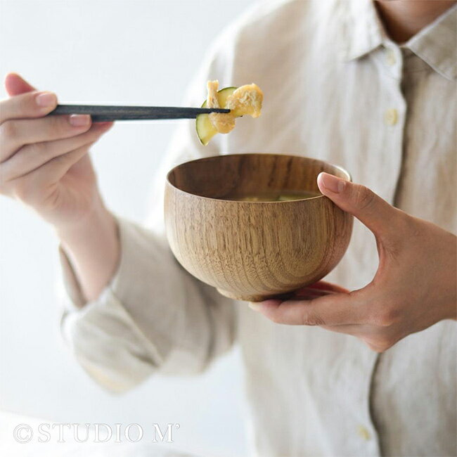＼特典あり／杢 もく ボウル L[お椀 食洗機対応 木製 おしゃれ 汁椀 大きめ 汁物 碗 かわいい 木のお椀 天然木 椀 日本製 木のボウル スープカップ 味噌汁 スープボウル ウッドボウル 木 食器 汁物用どんぶり 豚汁 お味噌汁 スープ] 即納
