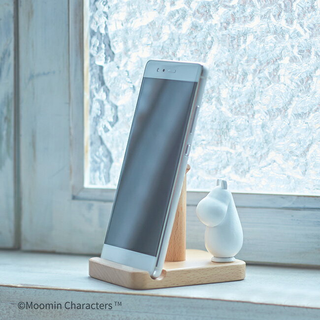 ムーミン スマホスタンド[木製 スマホ スタン...の紹介画像2