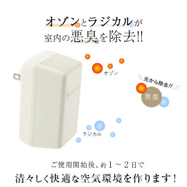 ◎オーフレッシュ 室内用脱臭器 OH-FRESH 100[オゾン 発生器 オゾン脱臭機 オゾン発生機 オゾン発生 脱臭機 脱臭器 脱臭 小型 脱臭装置 におい 臭い ペット トイレ 煙草 タバコ 介護 生活臭 空気 家庭用 脱臭 臭い たばこ]【即納】