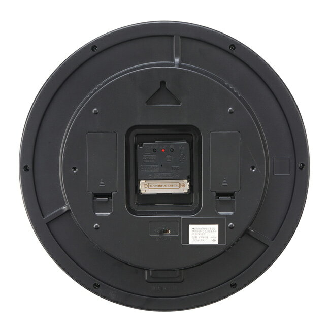 ◎Landex ランデックス ヨクテラス[壁掛け 電波時計 アナログ 壁掛け電波時計 夜間 夜 文字盤 光る 見やすい 壁掛電波時計 掛け時計 掛時計 室内 リビング 和室 洋室 壁掛時計 電波掛け時計] [3]