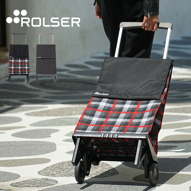 ◎ROLSER ロルサー プレガマティック[ショッピングカート 2輪 折りたたみ 折りたたみ式 コンパクト おしゃれ かわいい シンプル カート 大容量 40L 買い物 おでかけ 荷物 スペイン 日本復刻 バッグ フレーム 一体型 カラー ワンタッチ 軽い] 即納