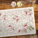 \レビュー特典あり/ルドゥーテ ひざかけブランケット 130×70cm[薔薇柄 バラ柄 ブランケット 薔薇 バラ 模様 可愛い かわいい 膝掛け ひざ掛け フリ...