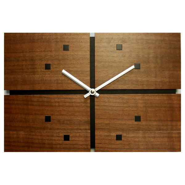 ＼レビュー特典あり/ジョイントクロック ステップムーブ V-089[木製のクールでシンプルな掛け時計(かけどけい)おしゃれなデザインはインテリアのアクセントにもなり友人への新築祝いや結婚祝いのプレゼントに人気] 1-2W