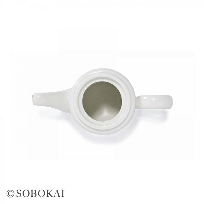◎SOBOKAI ソボカイ ブリッコ 400ポット[ティーポット 急須 400ml 陶器 白 ホワイト おしゃれ かわいい 紅茶 日本茶 来客用 来客 おもてなし お茶 ギフト プレゼント 贈り物 1杯 2杯] 1-2W