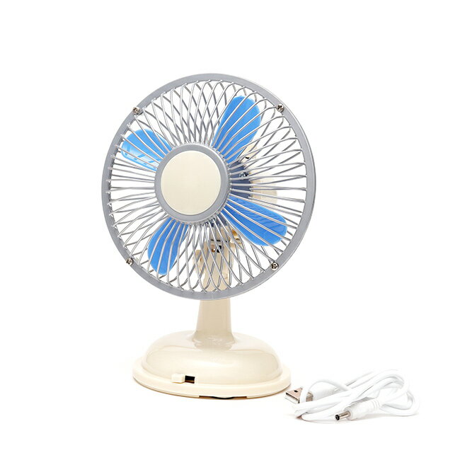 ＼特典あり/卓上用ミニレトロ扇風機 QT-62...の紹介画像2
