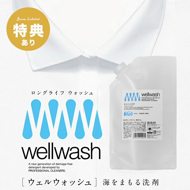 ＼特典あり／海をまもる洗剤 600ml パウチタイプ詰め替え用[洗濯洗剤 無香料 すすぎ1回 赤ちゃん ベビ..