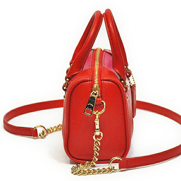 コーチ COACH バッグ F35533 ラグジュアリー バイカラー クロスグレーン レザー ベネット ベビー サッチェル レディース 