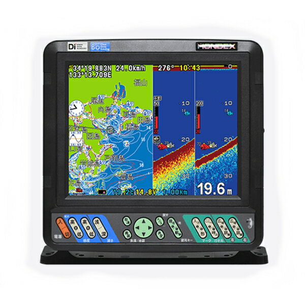 HONDEXかんたんナビ8.4型プロッターデジタル魚探　HE-8S 【GPS仕様選択】