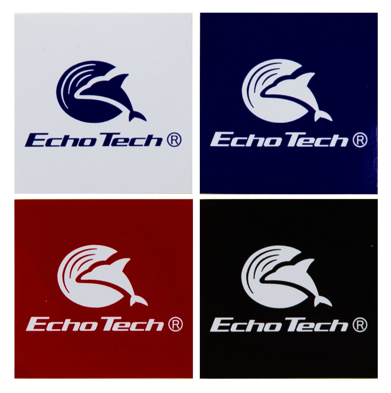 Rakuten - 48*48正方形のエコーテックオリジナルステッカー　4色