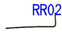 RR02 超音波カッター・彫刻刀用 六角レンチ(ZO-シリーズ/USW-334/USW-334ek)RR02 Hexagon wrench for Ultras...
