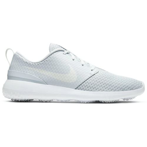  nike ナイキ ゴルフシューズ Roshe G Spikeless Golf Shoes（Pure Platinum/Metallic White） スニーカー 靴 打ちっぱなし