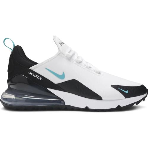 【送料無料 割引クーポン】【メンズ】 nike ナイキ ゴルフシューズ Air Max 270 Golf（White/Black/Metallic Silver） スニーカー 靴 打ちっぱなし Men 039 s Golf Shoes