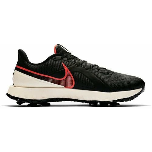 【送料無料+割引クーポン】【メンズ】 nike ナイキ ゴルフシューズ React Infinity Pro（Black/Flash Crimson） スニーカー 靴 打ちっぱなし ユニセックス Mens Golf Shoes