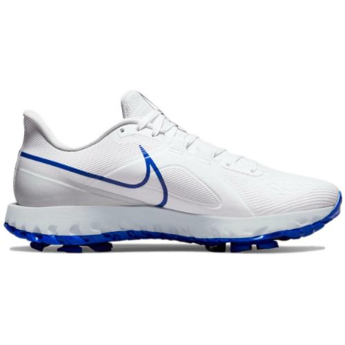 【送料無料+割引クーポン】【メンズ】 nike ナイキ ゴルフシューズ React Infinity Pro（White/Pure Platinum/Racer Blue） スニーカー 靴 打ちっぱなし