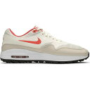 【送料無料】【メンズ】 nike ナイキ ゴルフシューズ Air Max 1 Golf(Sail/Light Orewood Brown) スニーカー 靴 打ち...
