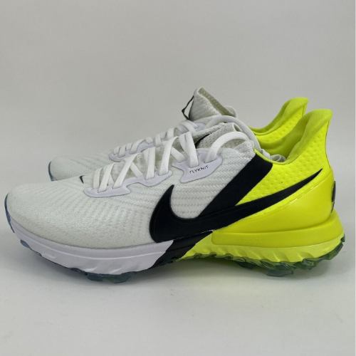 【送料無料】【メンズ】 nike ナイキ ゴルフシューズ Air Zoom Infinity Tour（White/Black/Volt） スニーカー 靴 打ちっぱなし ユニセックス Mens Golf Shoes