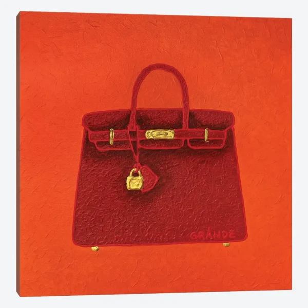 【送料無料+割引クーポン】 米国発のお洒落なオマージュアート Hermes Birkin エルメス HERMES キャンバスアート 絵画 インテリア 模様替え 引越し祝い 開店祝い 店内装飾 結婚祝い 受付 会議室 待合室