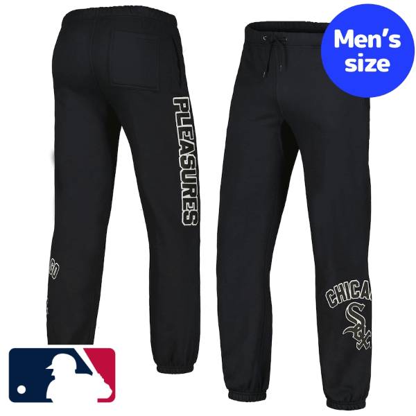 【送料無料+割引クーポン】 MLBオフィシャル メンズ スウェットパンツ ジョガーパンツ ボトムス シカゴ・ホワイトソックス Chicago White Sox Men s pants Black