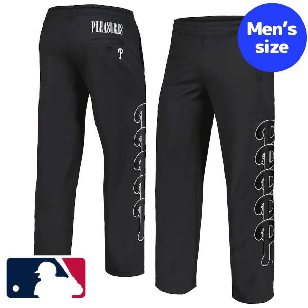  MLBオフィシャル メンズ スウェットパンツ ジョガーパンツ ボトムス フィラデルフィア・フィリーズ Philadelphia Phillies Men's pants Black