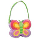 【ニコニコ割引対象】【送料無料】 ステファンジョセフ 女の子用GO-GO PURSESスマイルバタフライお出かけ用ショルダーバッグ パース 子供用ハンドパック ...