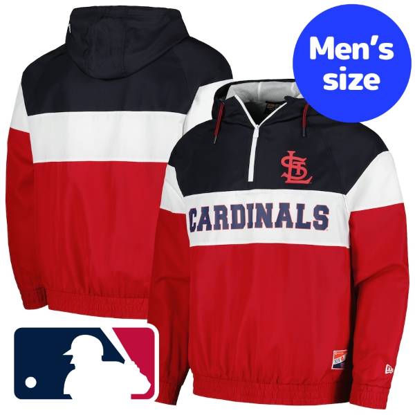 y+N[|z MLB j[G Y EBhu[J[ AE^[WPbg k[go[ ZgCXEJ[WiX St. Louis Cardinals New Era Ripstop Windbreaker Jacket