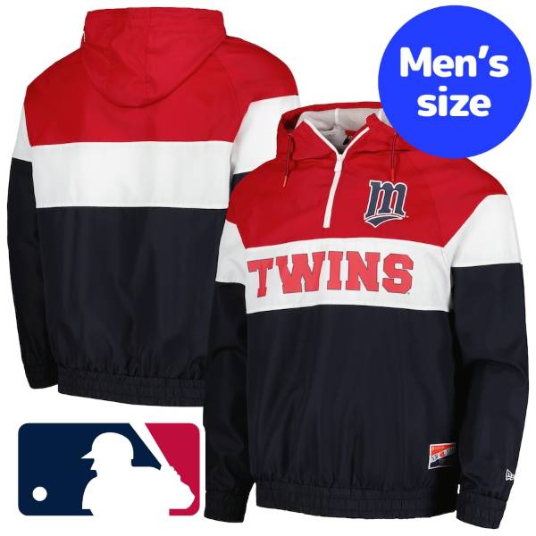 y+N[|z MLB j[G New Era Y EBhu[J[ AE^[WPbg ~l\^EcCY Minnesota Twins New Era Ripstop Windbreaker Jacket