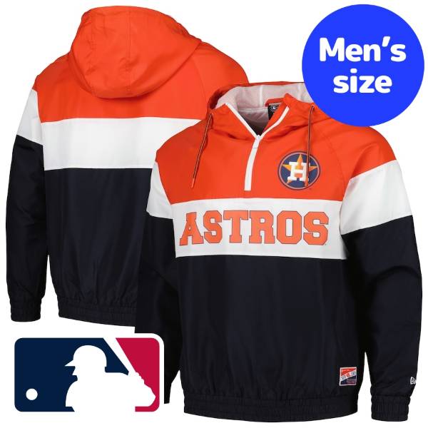 y+N[|z MLB j[G New Era Y EBhu[J[ AE^[WPbg q[XgEAXgY Houston Astros New Era Ripstop Windbreaker Jacket