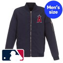 【送料無料】 MLBオフィシャル メンズ ボンバージャケット MA-1 アウター 大谷翔平 ロサンゼルス・エンゼルス Los Angeles Angels Lightweight Nylon Bomber Jacket(4)