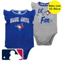 【送料無料】 MLBオフィシャル ベビー服 ロンパース メジャーリーグ ボディースーツ2枚セット カバーオール 肌着 下着 パジャマ 出産祝い 菊池雄星 トロン...
