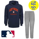 【送料無料】【ベビー・キッズサイズ(0-4歳用)】 MLBオフィシャル キッズ用上下2点セットアップ 子供用上下セット ヒューストン・アストロズ Houston...