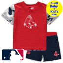 【送料無料】【ベビー・キッズサイズ(0-4歳用)】 MLBオフィシャル キッズ用上下2点セットアップ 子供用上下セット 吉田正尚 ボストン・レッドソックス Bo...