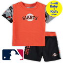 【送料無料】【ベビー・キッズサイズ(0-4歳用)】 MLBオフィシャル キッズ用上下2点セットアップ 子供用上下セット サンフランシスコ・ジャイアンツ San ...