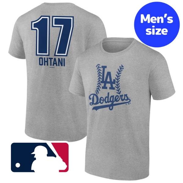 【送料無料】 MLBオフィシャル メジャーリーグ公式 メンズ Tシャツ 半袖トップス ロサンゼルス・ドジャース 大谷翔平 山本由伸 Los Angeles Dodgers Name & Number Fastball T-Shirtのサムネイル