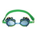 【半額セール★50%OFF】【ニコニコ割引対象】 ステファンジョセフ 【立体3D水中メガネ】 男の子用グリーンx青タコさんパイレーツのスイムゴーグル プール 海...