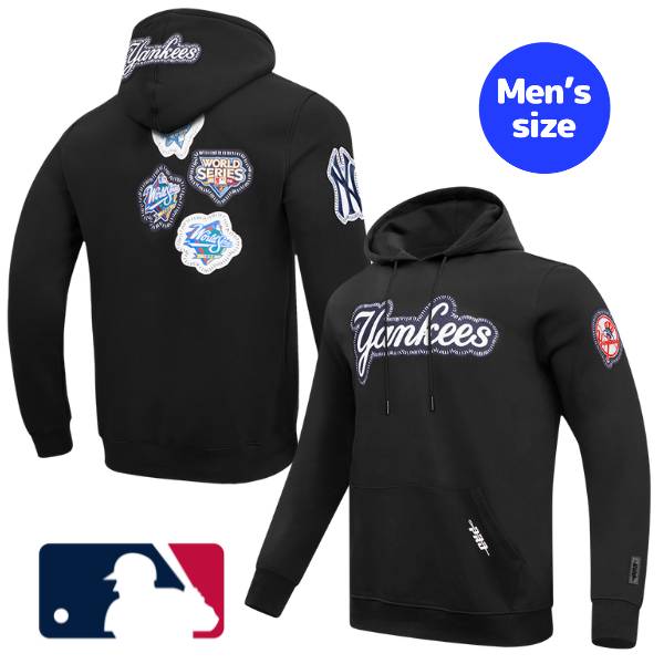 MLB公式 Pro Standard プロスタンダード メジャーリーグオフィシャル メンズ パーカー トレーナー 長袖トップス Pro Standard プロスタンダード ジャッジ ニューヨーク・ヤンキース NEW YORK YANKEES DIY PICK STITCH HOODIE