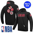 【送料無料】 NBA公式 オフィシャル メンズ パーカー トレーナー 長袖トップス Pro Standard プロスタンダード シカゴ・ブルズ CHICAGO ...
