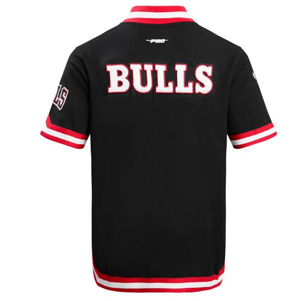 ������̵���� NBA���� ���ե�����륢���ƥ� ��� ���㥱�å� ��������� �������� Ⱦµ�ȥåץ� Pro Standard �ץ������������ ���������֥륺 CHICAGO BULLS CLASSIC MEN'S WARM UP JACKET