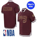 【送料無料】 NBA公式 オフィシャルアイテム メンズ ジャケット スタジャン アウター 半袖トップス Pro Standard プロスタンダード クリーブラン...