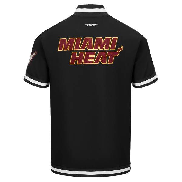 ������̵���� NBA���� ���ե�����륢���ƥ� ��� ���㥱�å� ��������� �������� Ⱦµ�ȥåץ� Pro Standard �ץ������������ �ޥ����ߡ��ҡ��� ���ߡ����Хȥ顼 MIAMI HEAT CLASSIC MEN'S WARM UP JACKET