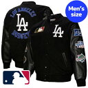 【送料無料】 Pro Standard プロスタンダード MLB公式 メジャーリーグオフィシャル メンズ バーシティジャケット スタジャン アウター ジャンパー 大谷翔平 ロサンゼルス・ドジャース Los Angeles Dodgers Blackout Collection Full-Snap Varsity Jacket 山本由伸
