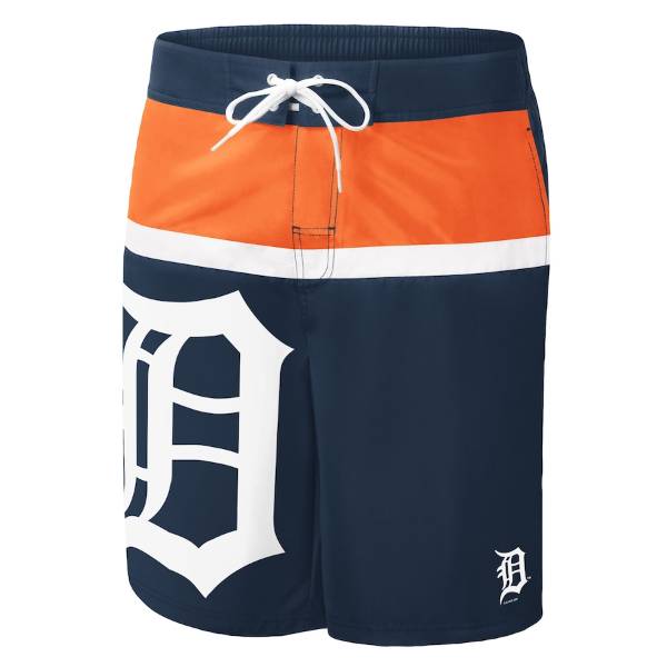 【送料無料】 MLB公式 メジャーリーグ メンズ スイムウェア 海水パンツ 海パン スイムトランクス 海水浴 ビーチ プール デトロイト・タイガース 前田健太 Detroit Tigers Sea Wind Swim Shorts