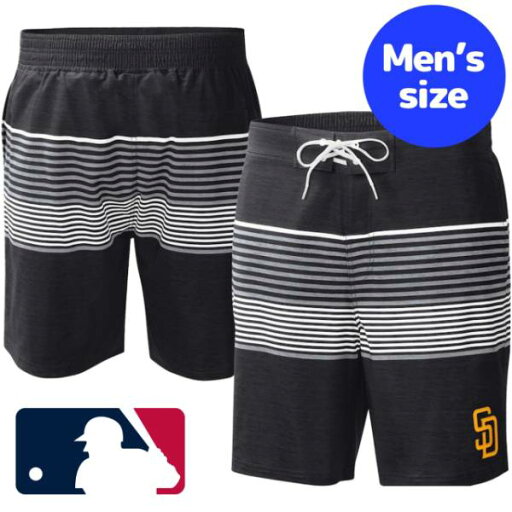 【送料無料】 MLB公式 メジャーリーグ メンズ スイムウェア 海水パンツ 海パン ビーチ プール サンディエゴ・パドレス ダルビッシュ有 San Diego Padres Coastline Volley Swim Shorts 【送料無料】 MLB公式 メジャーリーグ メンズ スイムウェア 海水パンツ 海パン ビーチ プール サンディエゴ・パドレス ダルビッシュ有 San Diego Padres Coastline Volley Swim Shorts