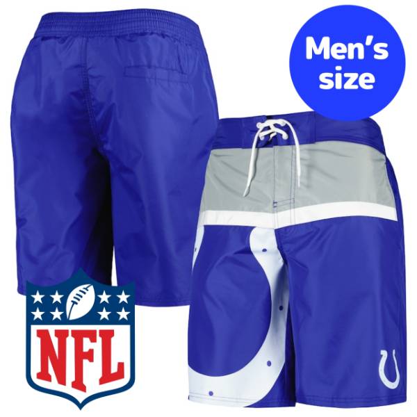 【送料無料】 NFL公式 アメフト メンズ スイムウェア 海水パンツ 海パン スイムスーツ スイムトランクス 海水浴 ビーチ プール インディアナポリス・コルツ Indianapolis Colts Sea Wind Swim Trunks