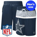【送料無料】 NFL公式 アメフト メンズ スイムウェア 海水パンツ 海パン スイムスーツ スイムトランクス 海水浴 ビーチ プール ダラス・カウボーイズ Da...