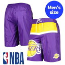 【送料無料】 NBA公式 メンズ スイムウェア 海水パンツ 海パン スイムスーツ スイムトランクス 海水浴 ビーチ プール ロサンゼルス・レイカーズ Los A...