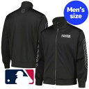 【送料無料】 MLBオフィシャル メンズ トラックジャケット ジャージ Black 鈴木誠也 今永昇太 シカゴ・カブス Chicago Cubs PLEASUR...