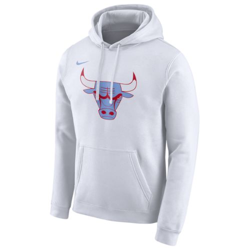 【送料無料+ポイントアップ5倍】 nike ナイキ 【メンズサイズ】 NBA City Edition パーカー （Chicago Bulls/White） フーディー プルオーバー Hoodie Pullover トップス ストリート