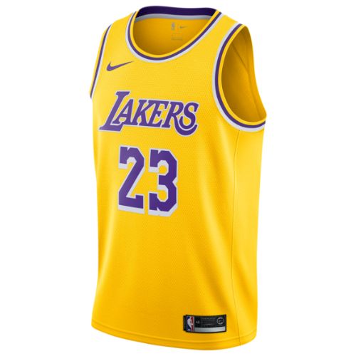 【送料無料+最大6％割引クーポン】 nike ナイキ 【メンズサイズ】 NBA Swingman Jersey （Los Angeles Lakers/Lebron James/Amarillo） スウィングマンジャージ ユニフォーム レブロン・ジェームズ