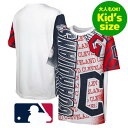 【送料無料+割引クーポン】【大人もOK★キッズサイズ】 MLBオフィシャル キッズ用Tシャツ 子供用半袖トップス クリーブランド・ガーディアンズ Cleveland Guardians Impact Hit Bold T-Shirt