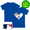 【送料無料】【大人もOK★キッズサイズ】 MLBオフィシャル キッズ用Tシャツ 子供用半袖トップス 大谷翔平 山本由伸 ロサンゼルス・ドジャース Los Ang...